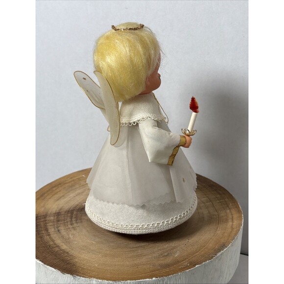 VTG 1960s Spinning Rotating Musical Angel Decor Collectible Japan Silent Night - Picture 7 of 8